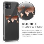 Husa pentru Apple iPhone 11, Silicon, Rose Gold, 49785.01 fotografia produsului View 4 S