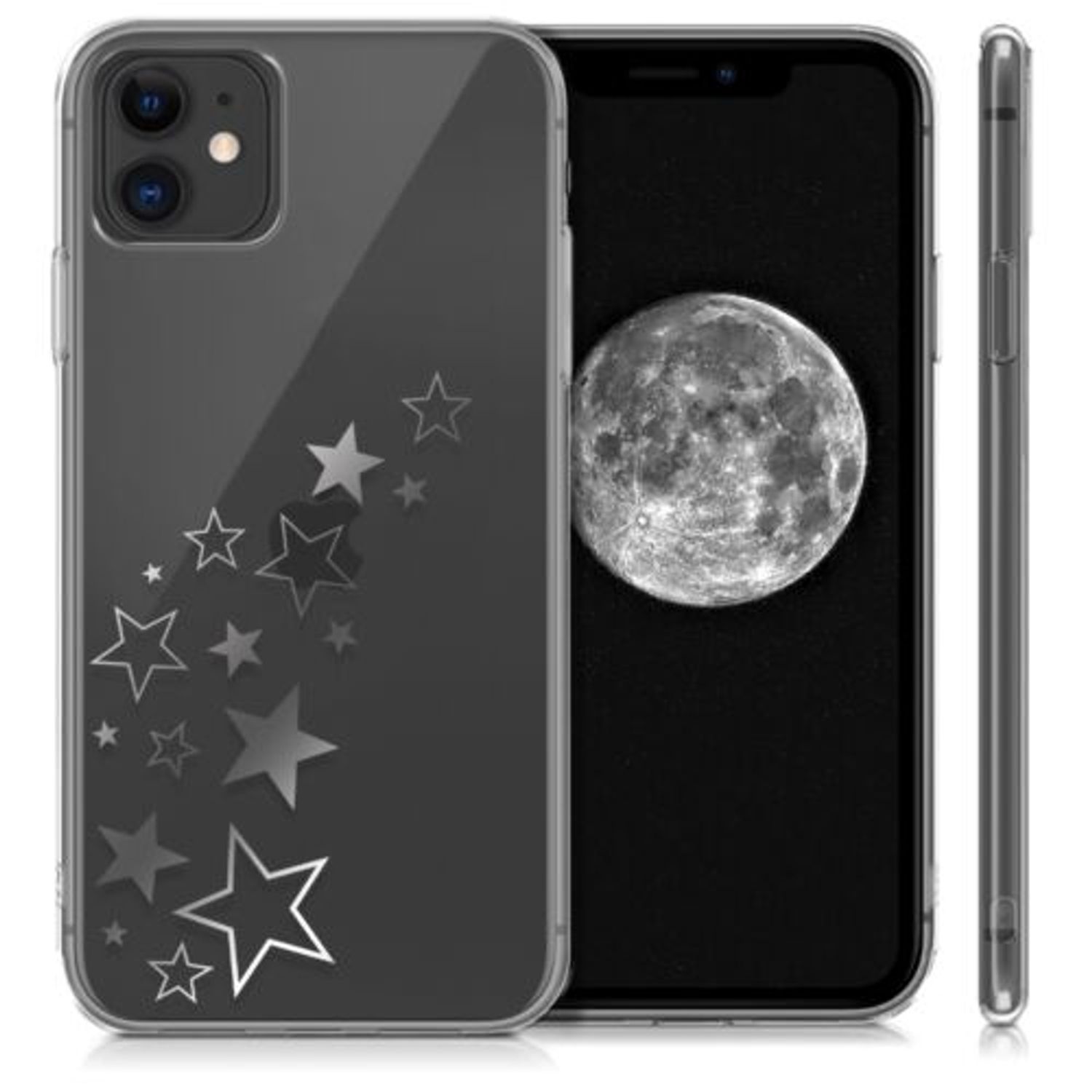 Husa pentru Apple iPhone 11, Silicon, Silver, 49785.16 fotografia produsului View 2 L