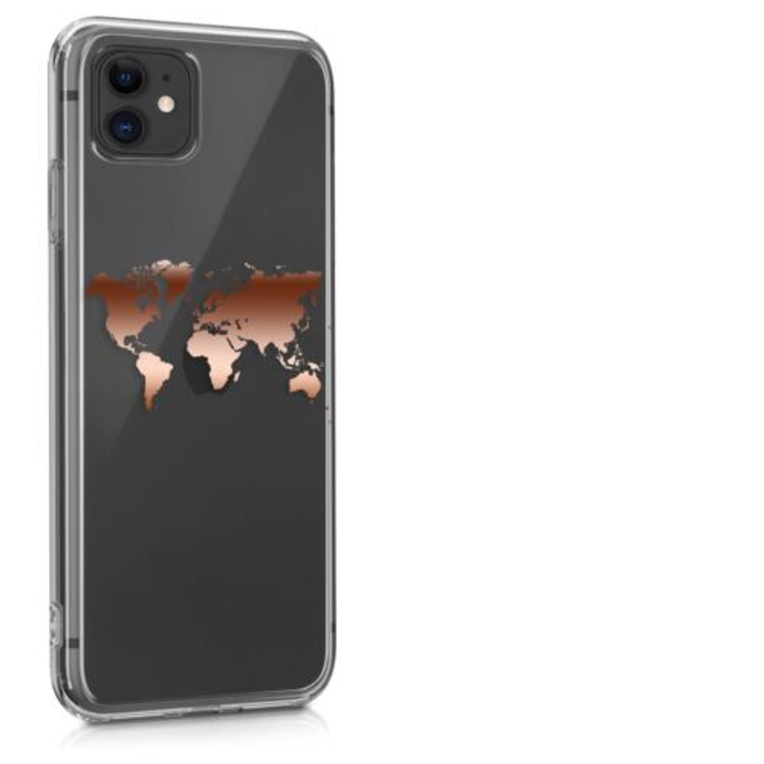Husa pentru Apple iPhone 11, Silicon, Rose Gold, 49785.01 fotografia produsului View 8 L