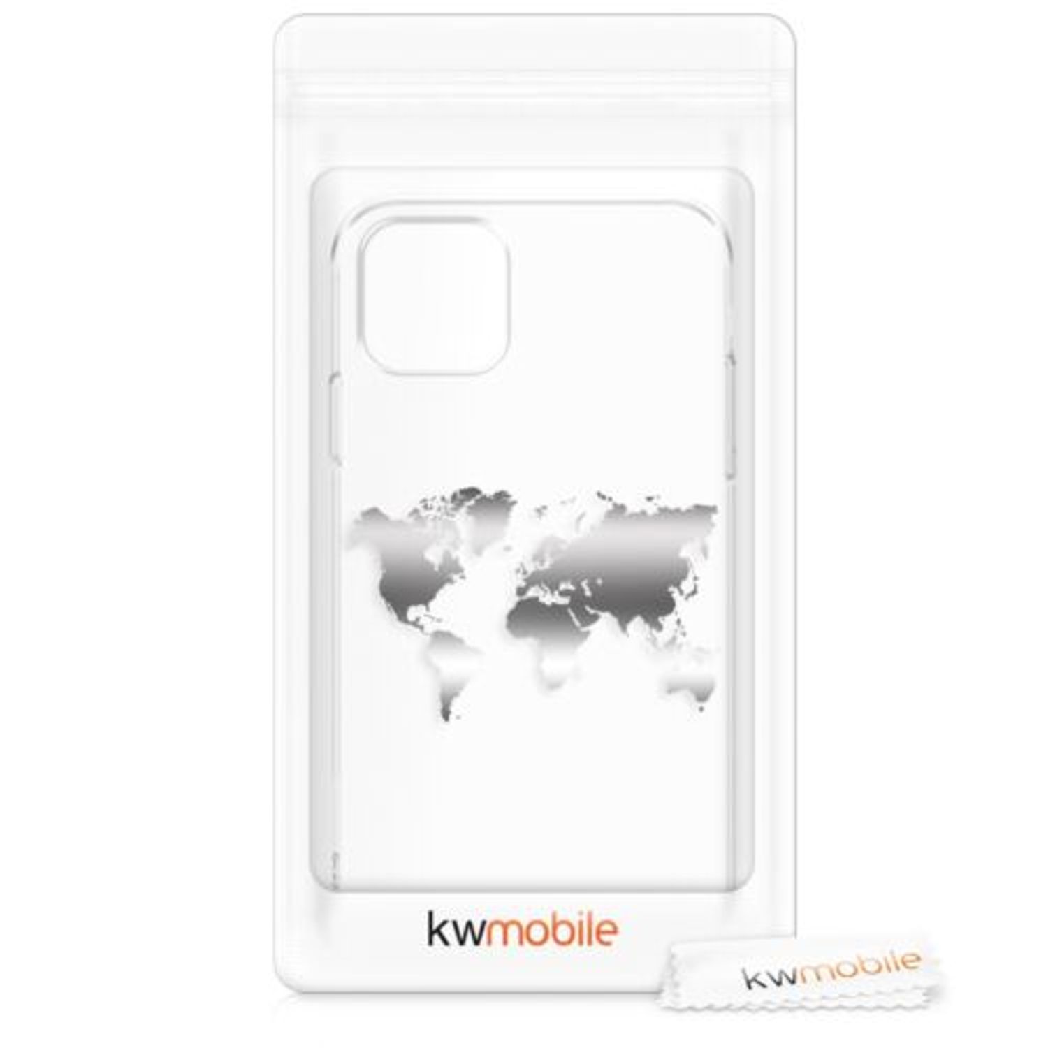 Husa pentru Apple iPhone 11, Silicon, Silver, 49785.11 fotografia produsului View 7 L