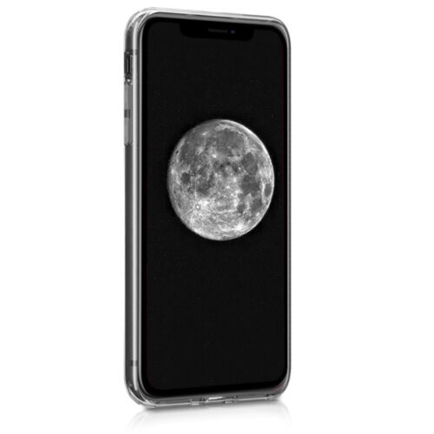 Husa pentru Apple iPhone 11, Silicon, Silver, 49785.16 fotografia produsului View 3 L