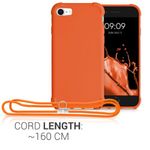 Husa pentru iPhone 8/iPhone 7/iPhone SE 2, Silicon, Portocaliu, 49920.150 fotografia produsului View 6 S