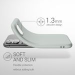 Husa pentru Apple iPhone 11, Silicon, Gri, 49787.70 fotografia produsului View 3 S