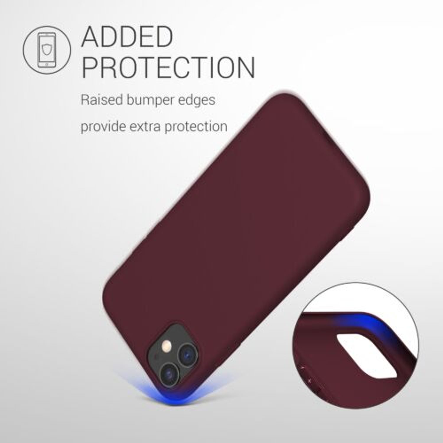 Husa pentru Apple iPhone 11, Silicon, Violet, 49787.190 fotografia produsului View 9 L