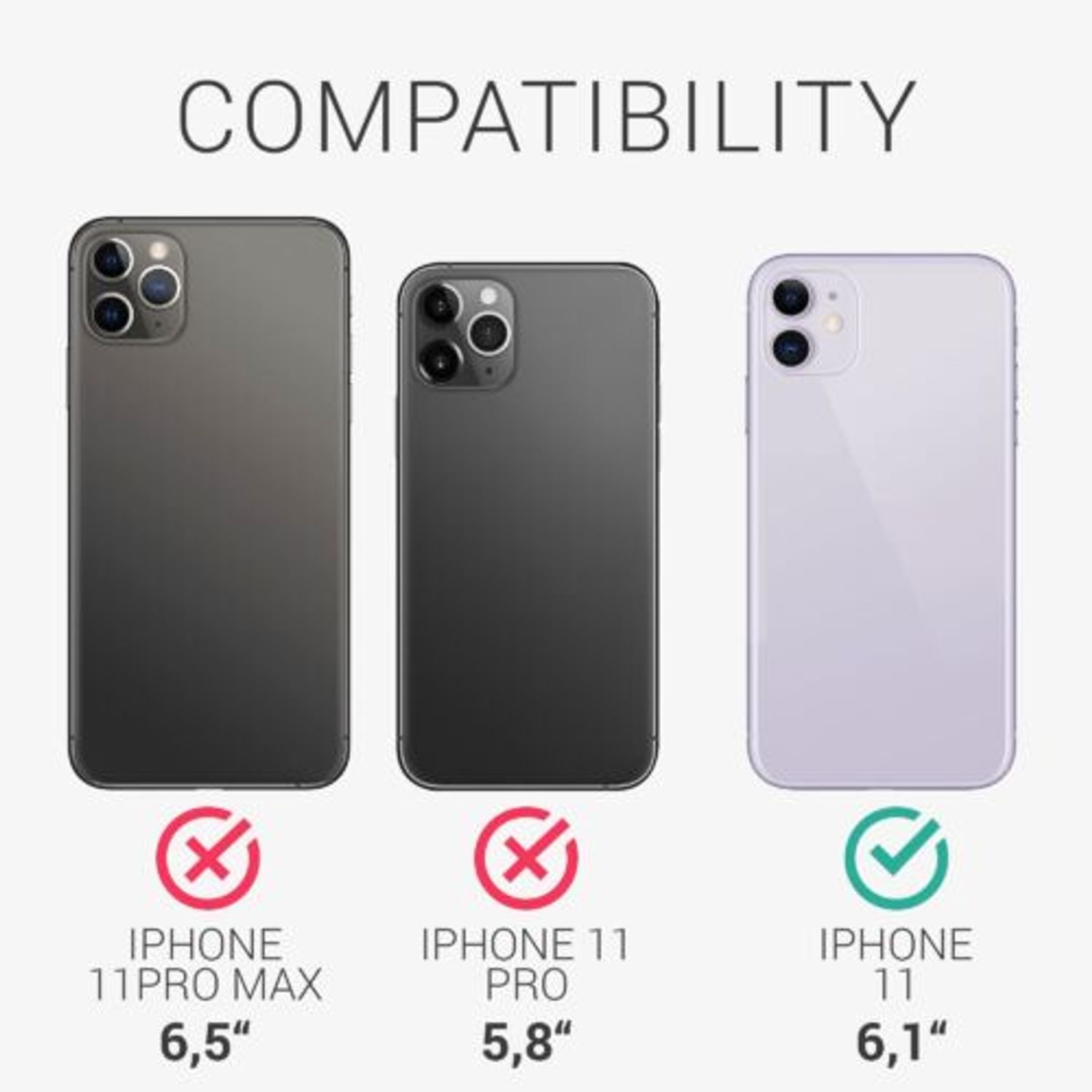 Husa pentru Apple iPhone 11, Silicon, Gri, 49787.70 fotografia produsului View 6 L
