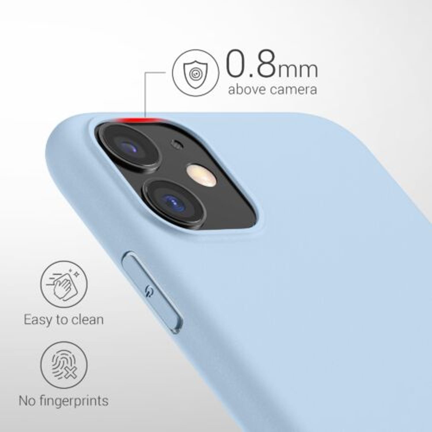 Husa pentru Apple iPhone 11, Silicon, Albastru, 49787.58 fotografia produsului View 11 L