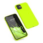 Husa pentru Apple iPhone 11, Silicon, Galben, 49783.75 fotografia produsului View 2 S
