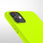 Husa pentru Apple iPhone 11, Silicon, Galben, 49783.75 fotografia produsului View 9 S