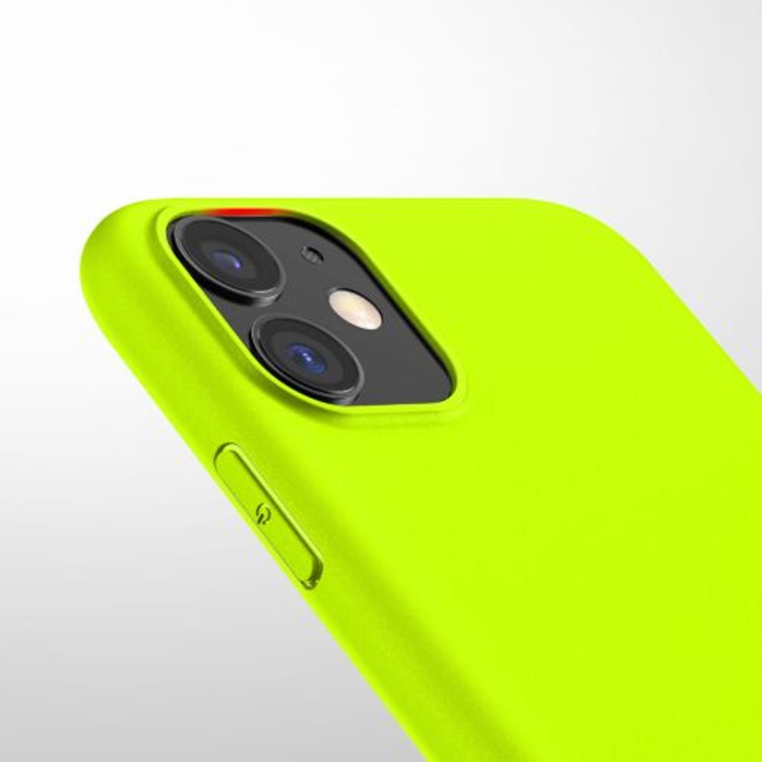 Husa pentru Apple iPhone 11, Silicon, Galben, 49783.75 fotografia produsului View 9 L