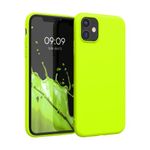 Husa pentru Apple iPhone 11, Silicon, Galben, 49783.75 fotografia produsului
