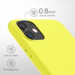 Husa pentru Apple iPhone 11, Silicon, Galben, 49787.119 fotografia produsului View 4 S