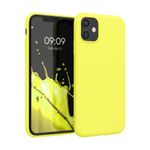 Husa pentru Apple iPhone 11, Silicon, Galben, 49787.119 fotografia produsului