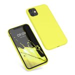 Husa pentru Apple iPhone 11, Silicon, Galben, 49787.119 fotografia produsului View 2 S