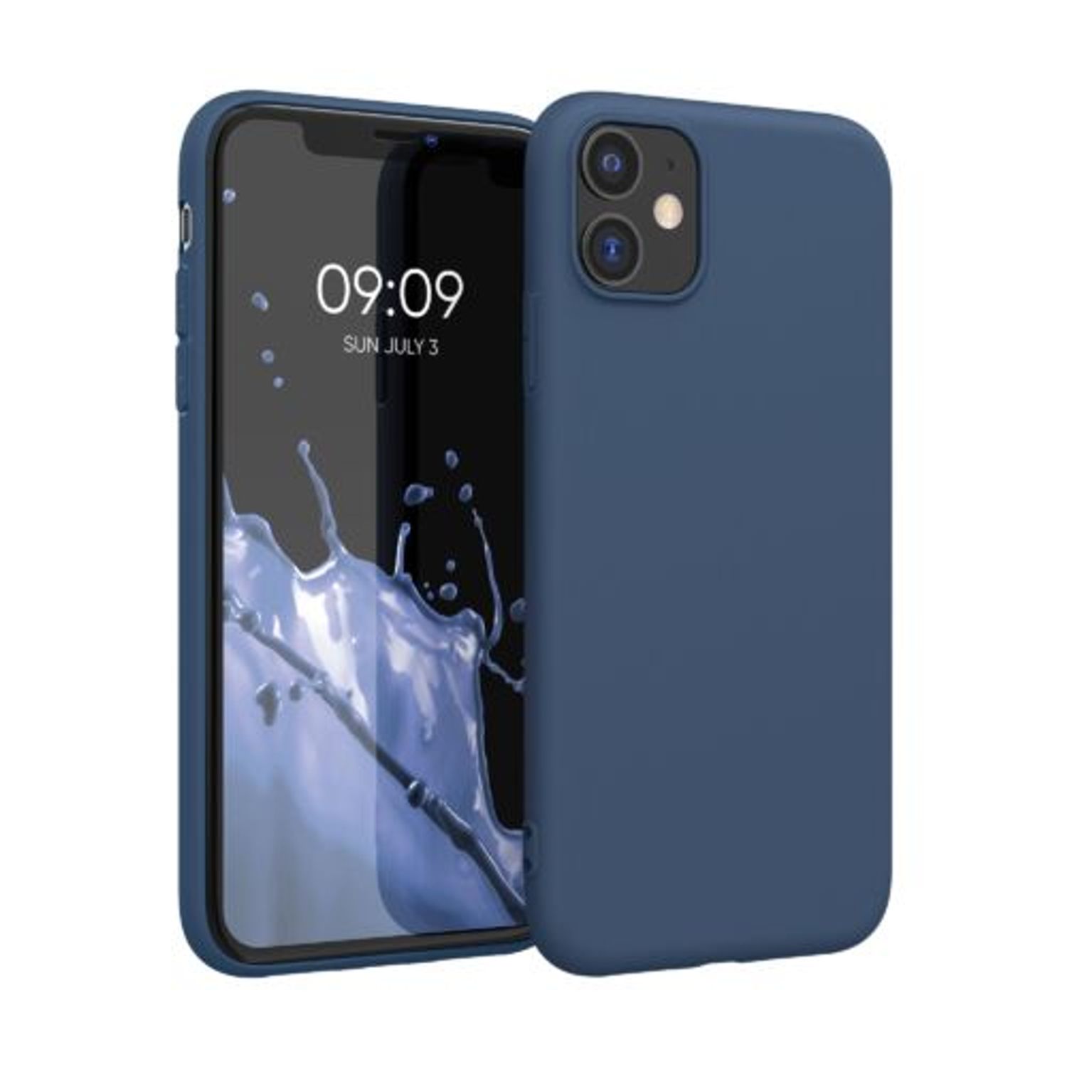 Husa pentru Apple iPhone 11, Silicon, Albastru, 49787.116 fotografia produsului