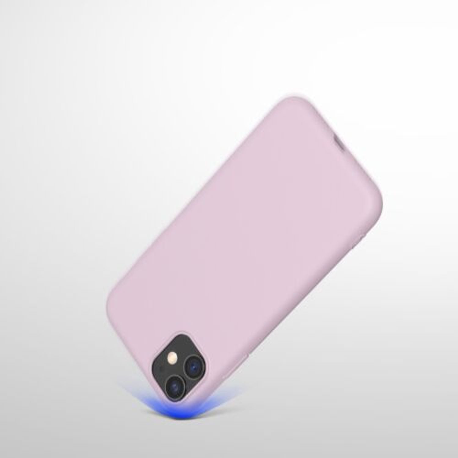 Husa pentru Apple iPhone 11, Silicon, Mov, 49787.140 fotografia produsului View 8 L