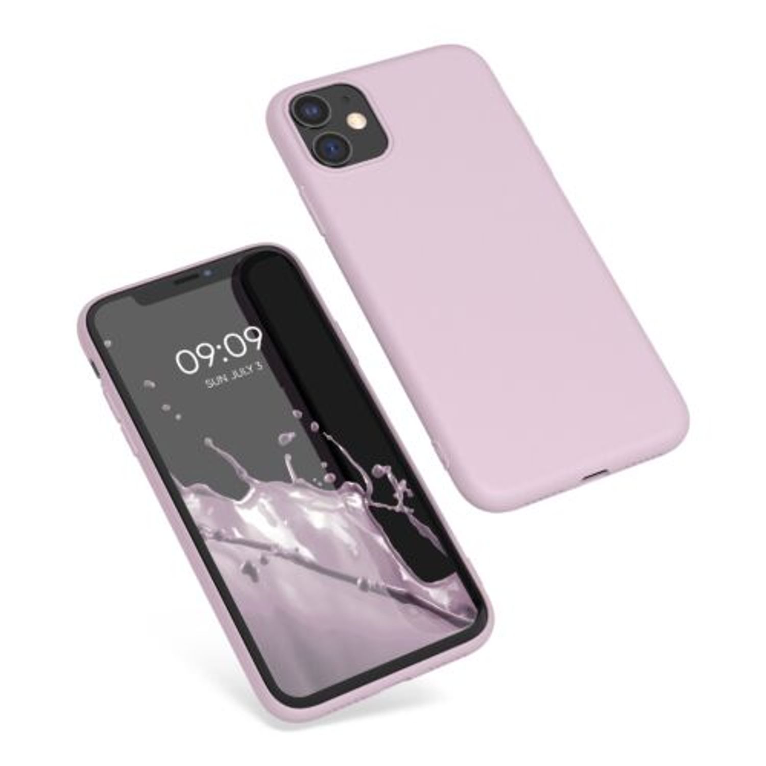 Husa pentru Apple iPhone 11, Silicon, Mov, 49787.140 fotografia produsului View 2 L