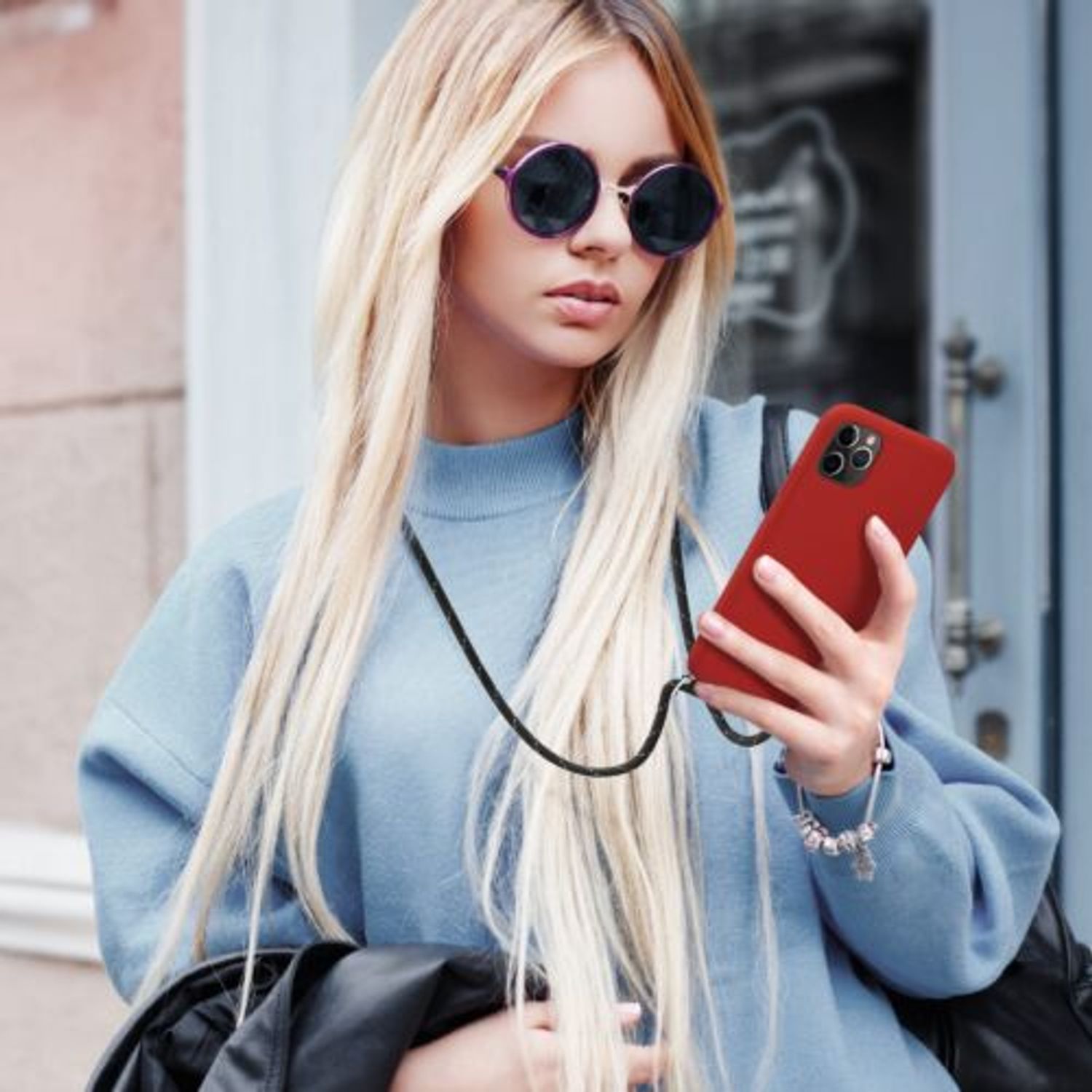 Husa pentru iPhone 11 Pro, Silicon, Negru, 55765.01 fotografia produsului View 5 L