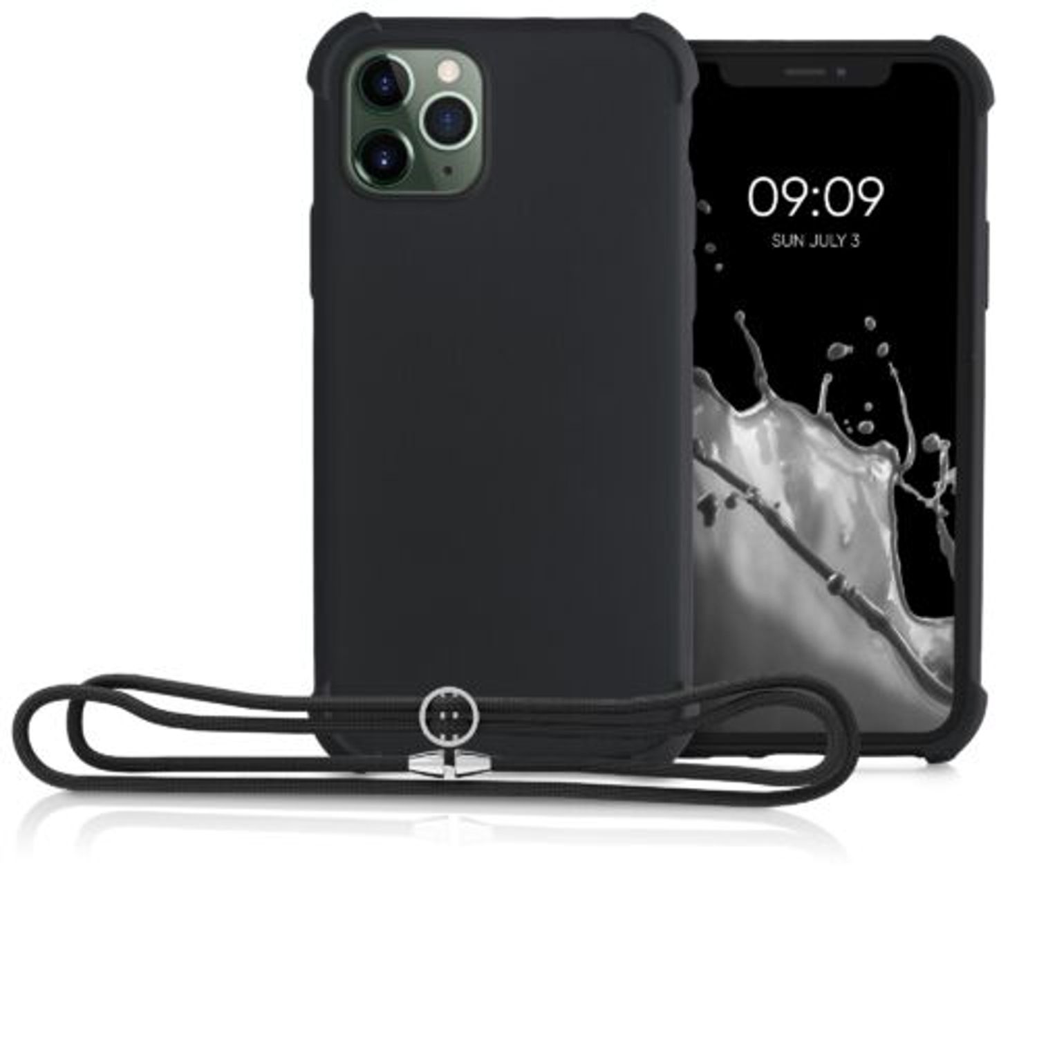 Husa pentru iPhone 11 Pro, Silicon, Negru, 55765.01 fotografia produsului View 8 L