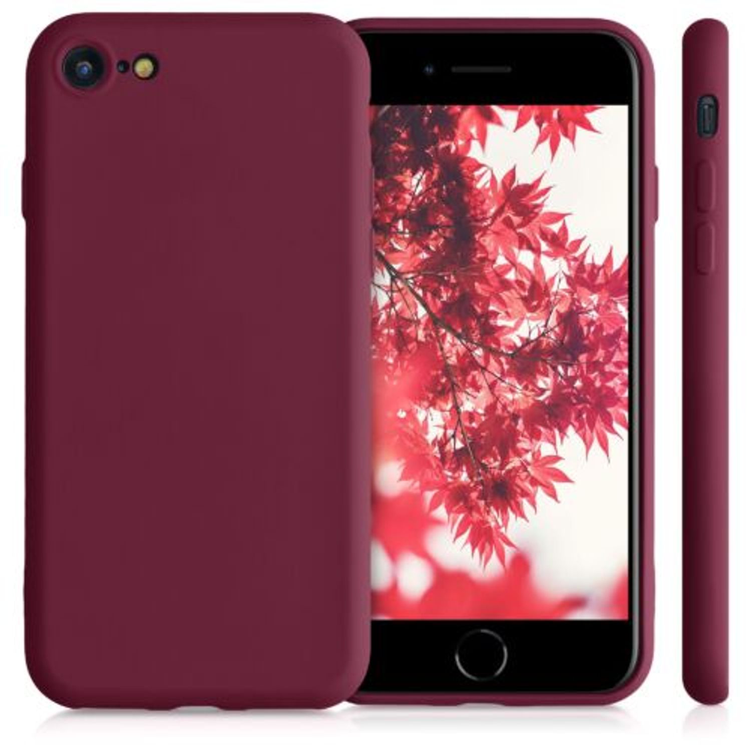 Husa pentru Apple iPhone 8/iPhone 7/iPhone SE 2, Silicon, Mov, 49979.209 fotografia produsului View 2 L