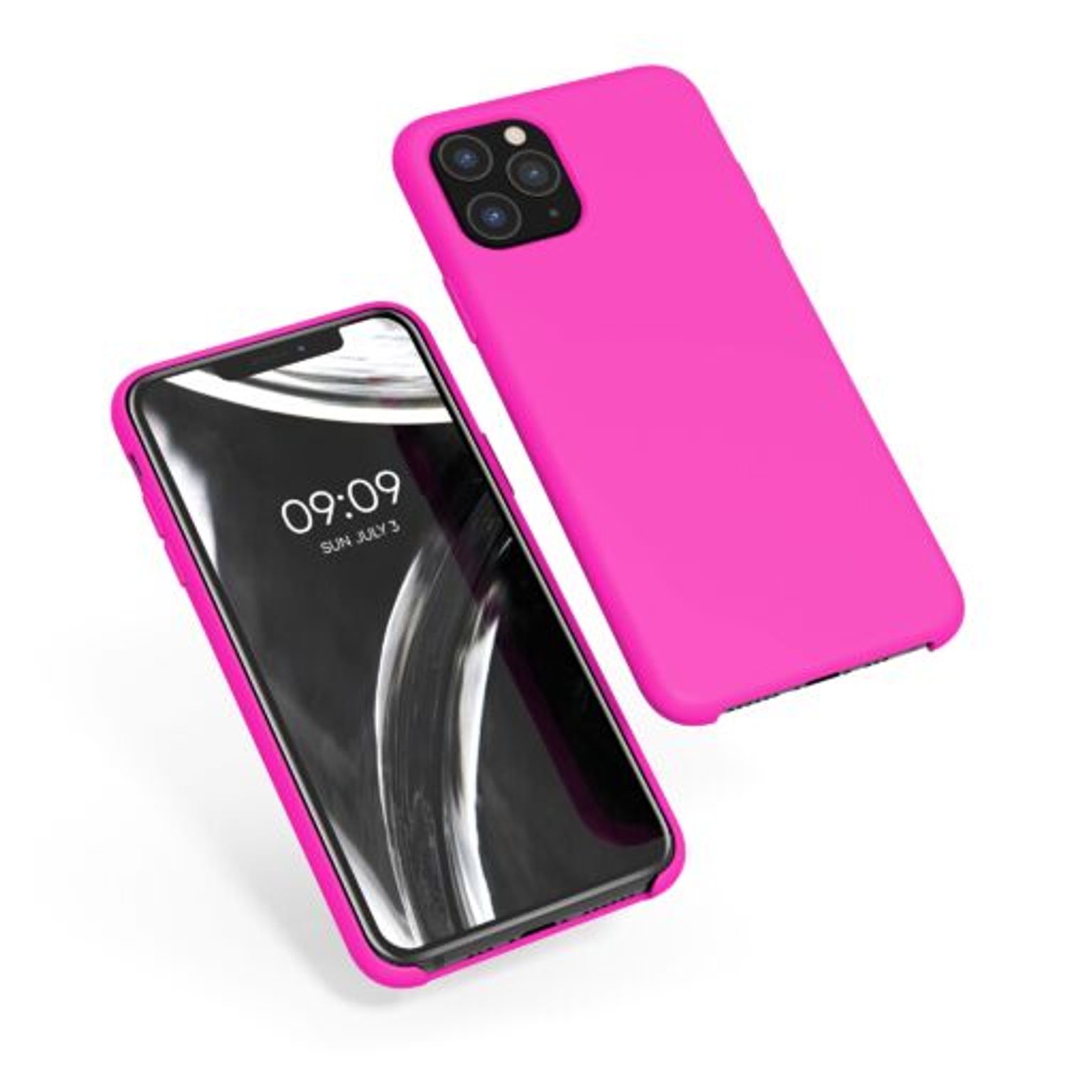Husa pentru Apple iPhone 11 Pro, Silicon, Roz, 49726.135 fotografia produsului View 2 L