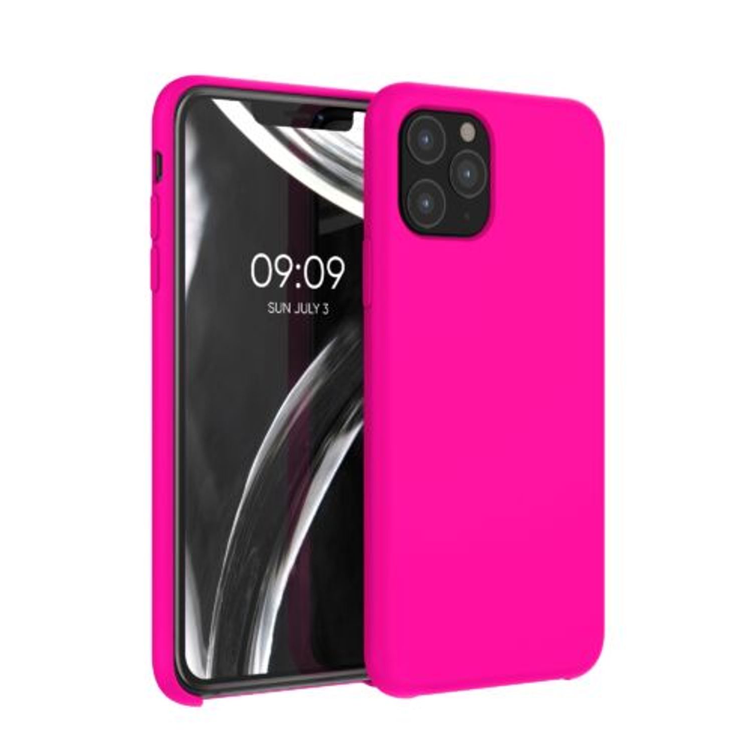 Husa pentru Apple iPhone 11 Pro, Silicon, Roz, 49726.08 fotografia produsului