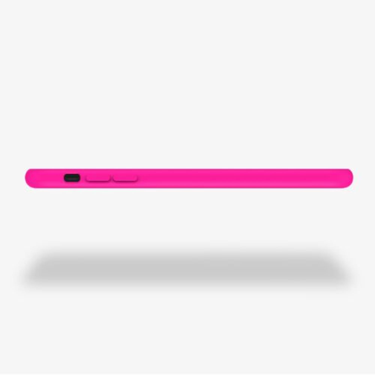 Husa pentru Apple iPhone 11 Pro, Silicon, Roz, 49726.08 fotografia produsului View 6 L