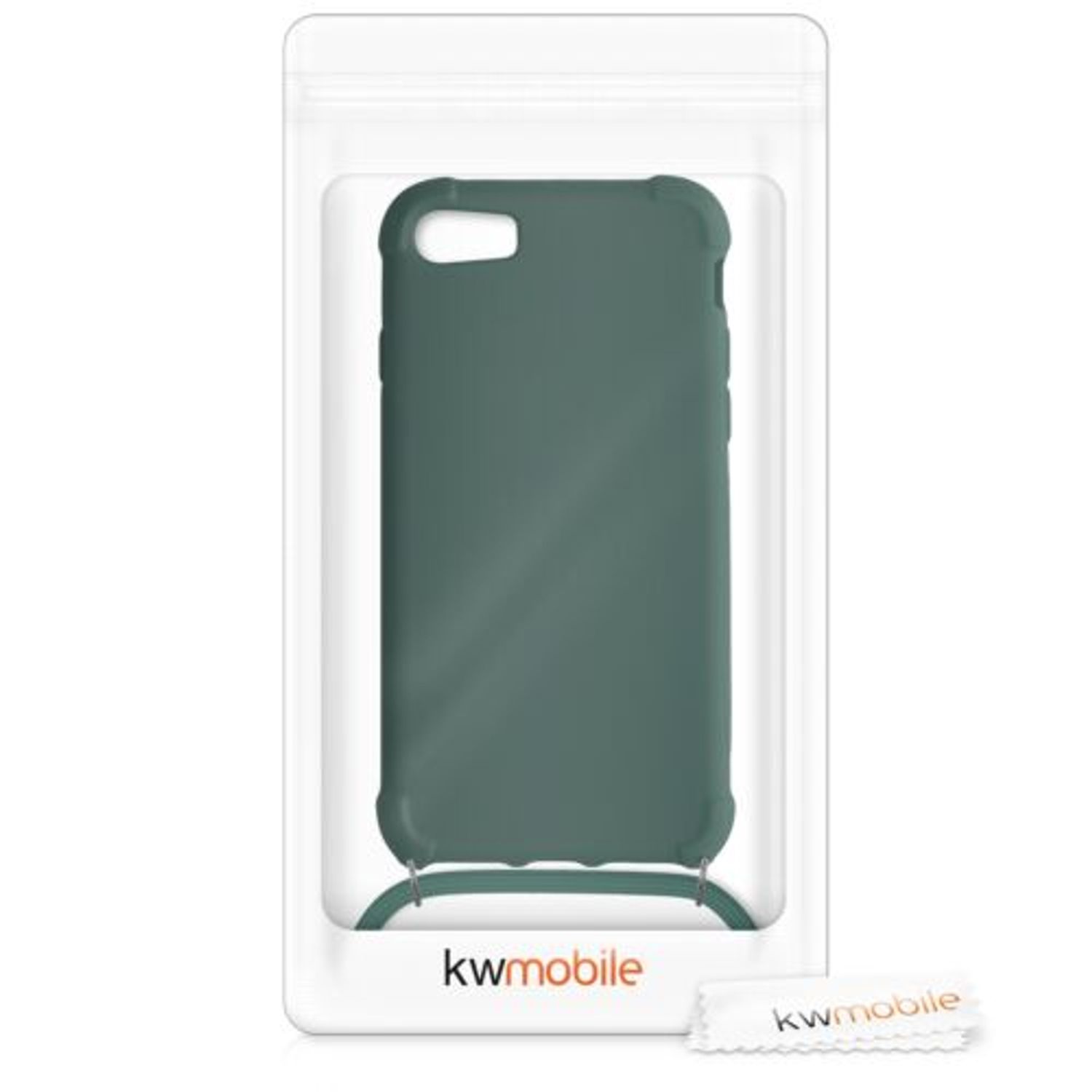 Husa pentru Apple iPhone 8/iPhone 7/iPhone SE 2, Silicon, Verde, 49920.80 fotografia produsului View 7 L