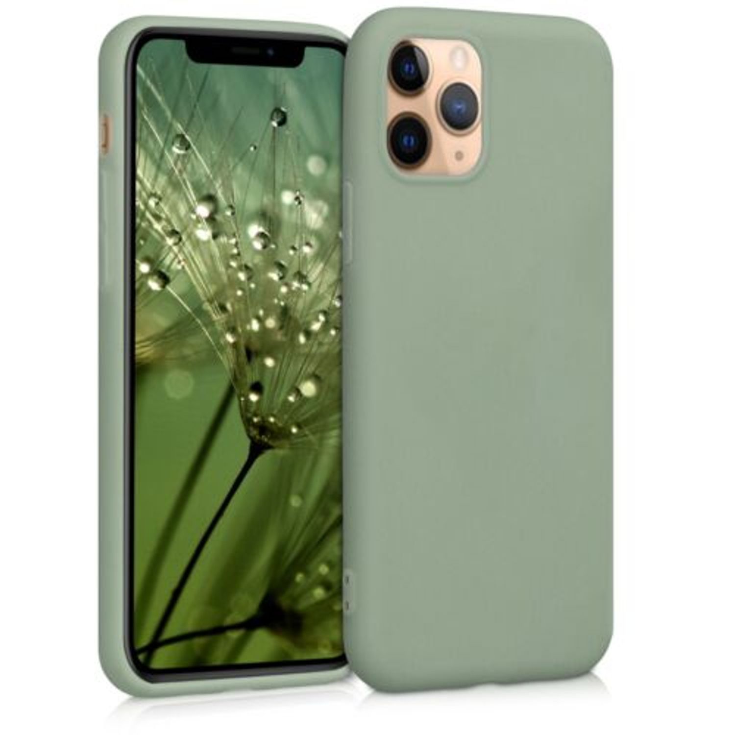 Husa pentru Apple iPhone 11 Pro, Silicon, Verde, 49788.172 fotografia produsului