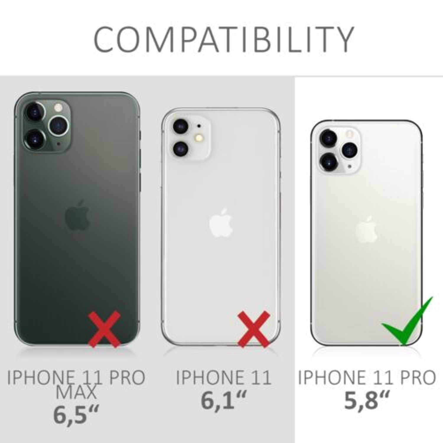 Husa pentru Apple iPhone 11 Pro, Silicon, Verde, 50760.14 fotografia produsului View 4 L