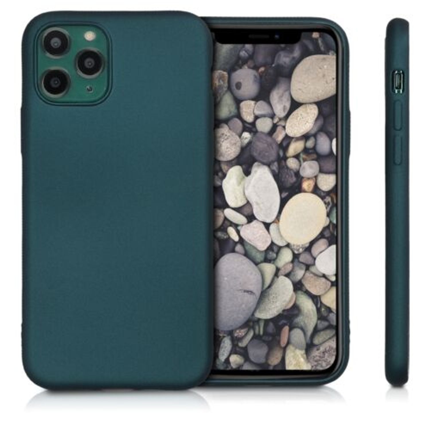 Husa pentru Apple iPhone 11 Pro, Silicon, Verde, 50760.14 fotografia produsului View 2 L