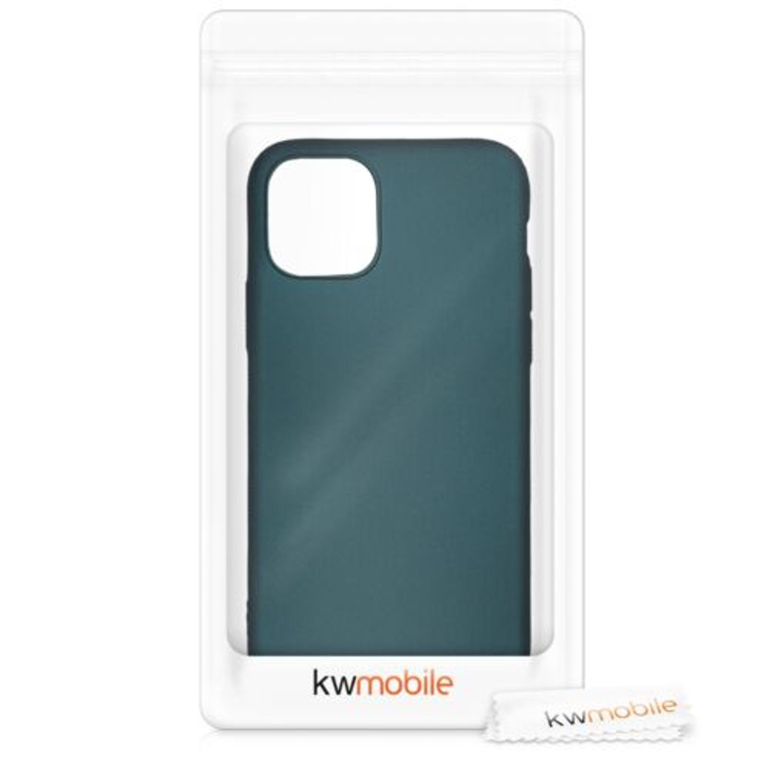 Husa pentru Apple iPhone 11 Pro, Silicon, Verde, 50760.14 fotografia produsului View 8 L