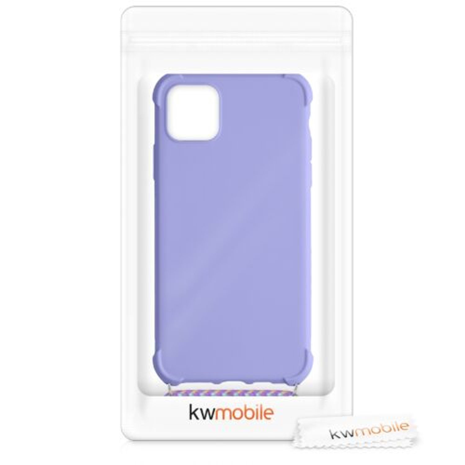 Husa pentru iPhone 11 Pro Max, Silicon, Mov, 55764.108 fotografia produsului View 7 L