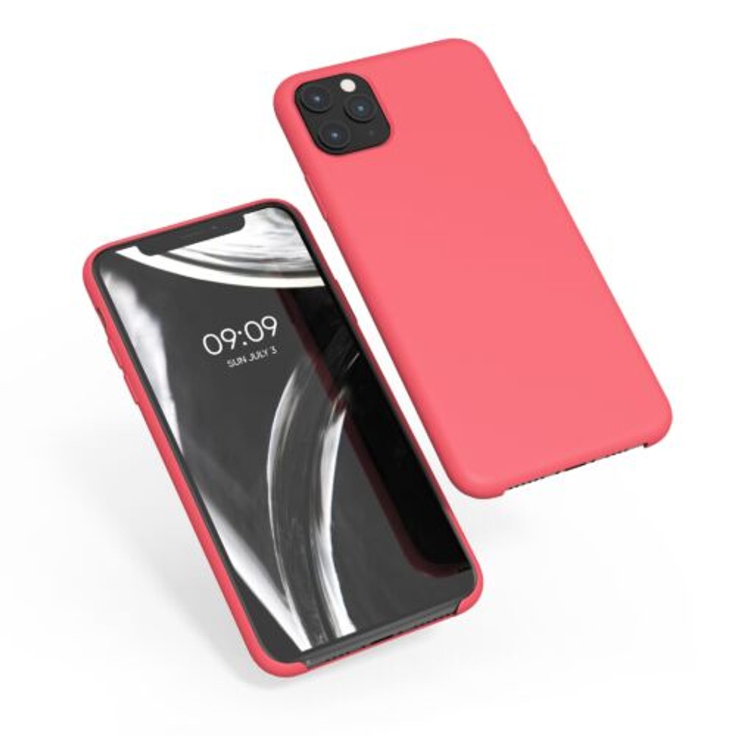 Husa pentru Apple iPhone 11 Pro Max, Silicon, Roz, 49725.219 fotografia produsului View 2 L