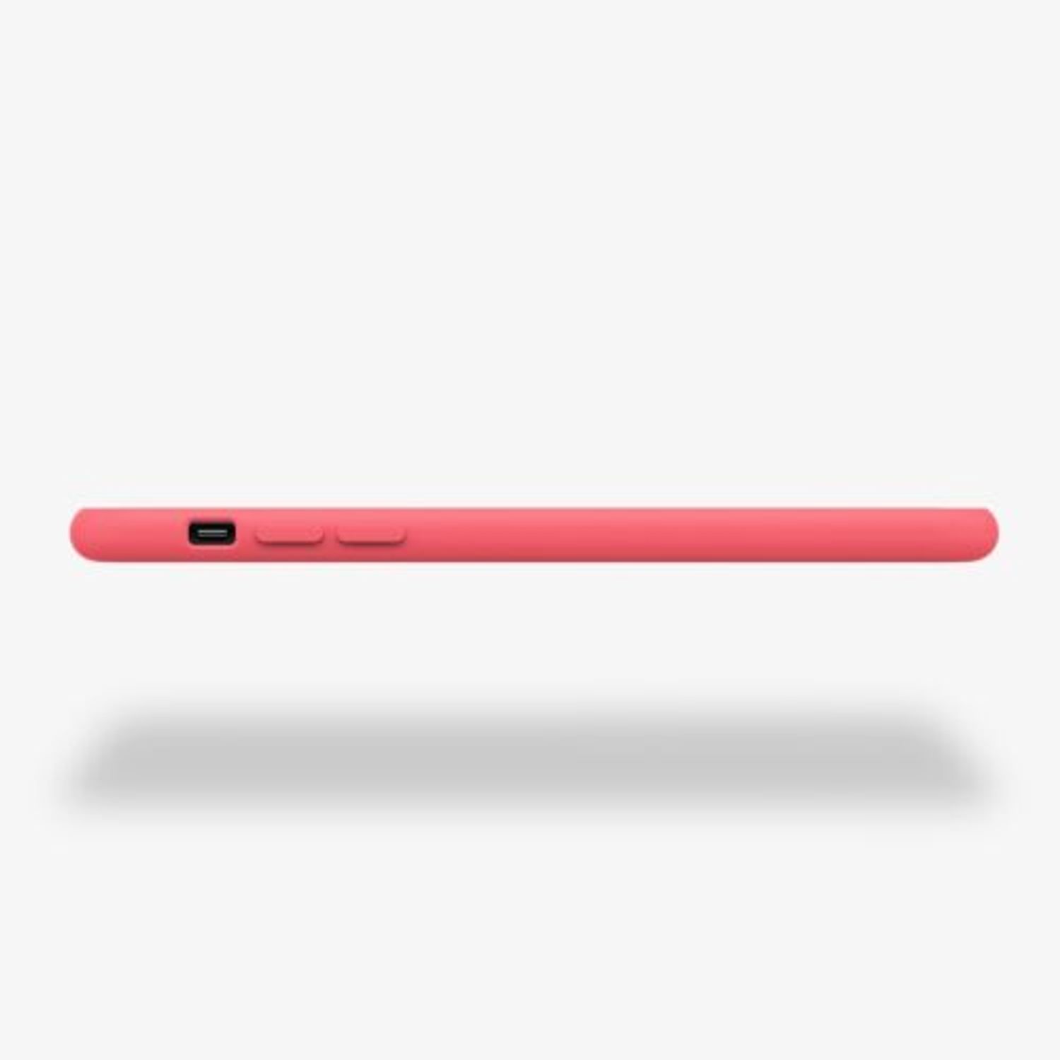 Husa pentru Apple iPhone 11 Pro Max, Silicon, Roz, 49725.219 fotografia produsului View 4 L
