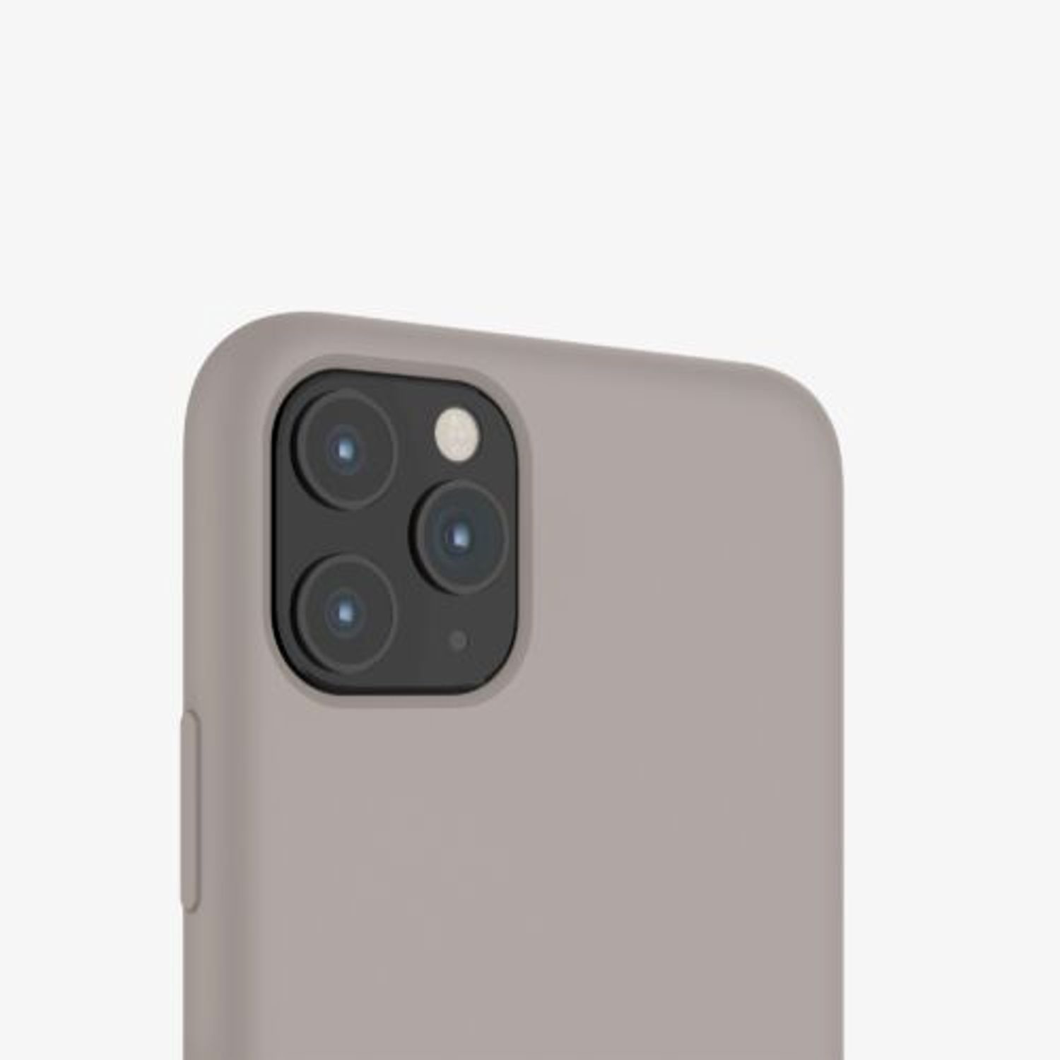 Husa pentru Apple iPhone 11 Pro Max, Silicon, Gri, 49725.43 fotografia produsului View 7 L