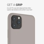 Husa pentru Apple iPhone 11 Pro Max, Silicon, Gri, 49725.43 fotografia produsului View 8 S