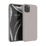 Husa pentru Apple iPhone 11 Pro Max, Silicon, Gri, 49725.43 fotografia produsului