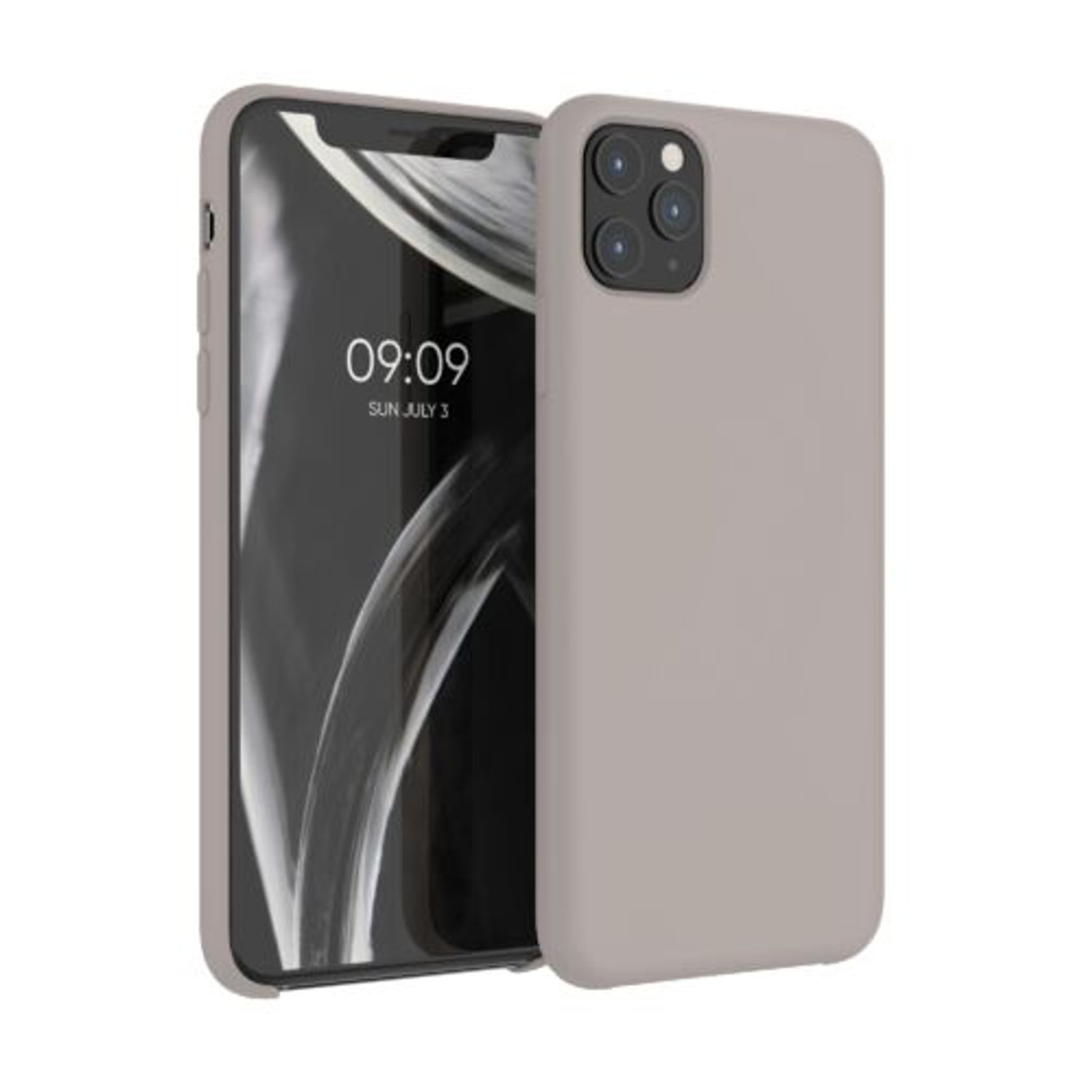 Husa pentru Apple iPhone 11 Pro Max, Silicon, Gri, 49725.43 fotografia produsului