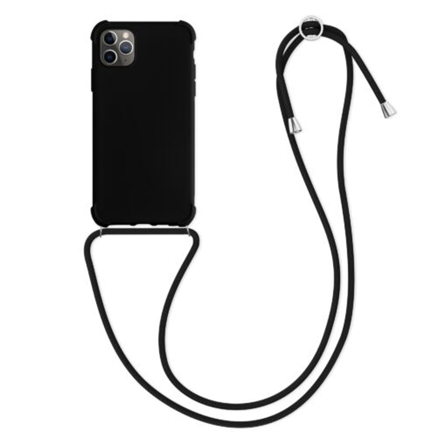 Husa pentru iPhone 11 Pro Max, Silicon, Negru, 55764.01 fotografia produsului