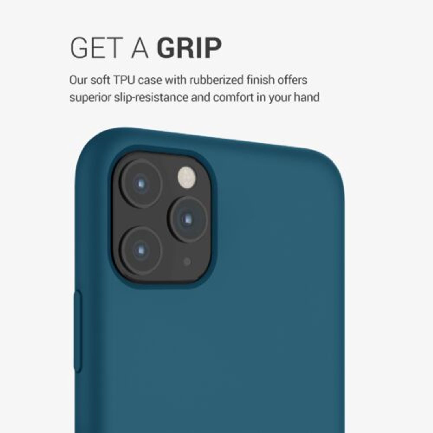 Husa pentru Apple iPhone 11 Pro Max, Silicon, Verde, 49725.57 fotografia produsului View 7 L
