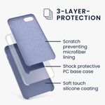 Husa pentru iPhone 8/iPhone 7/iPhone SE 2, Silicon, Albastru, 40225.168 fotografia produsului View 3 S