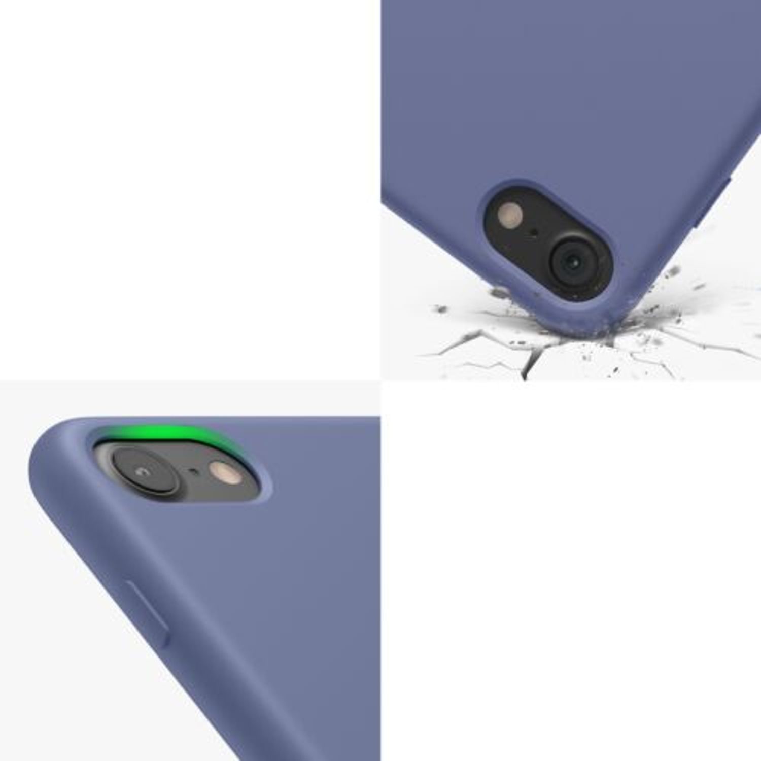 Husa pentru iPhone 8/iPhone 7/iPhone SE 2, Silicon, Albastru, 40225.168 fotografia produsului View 10 L