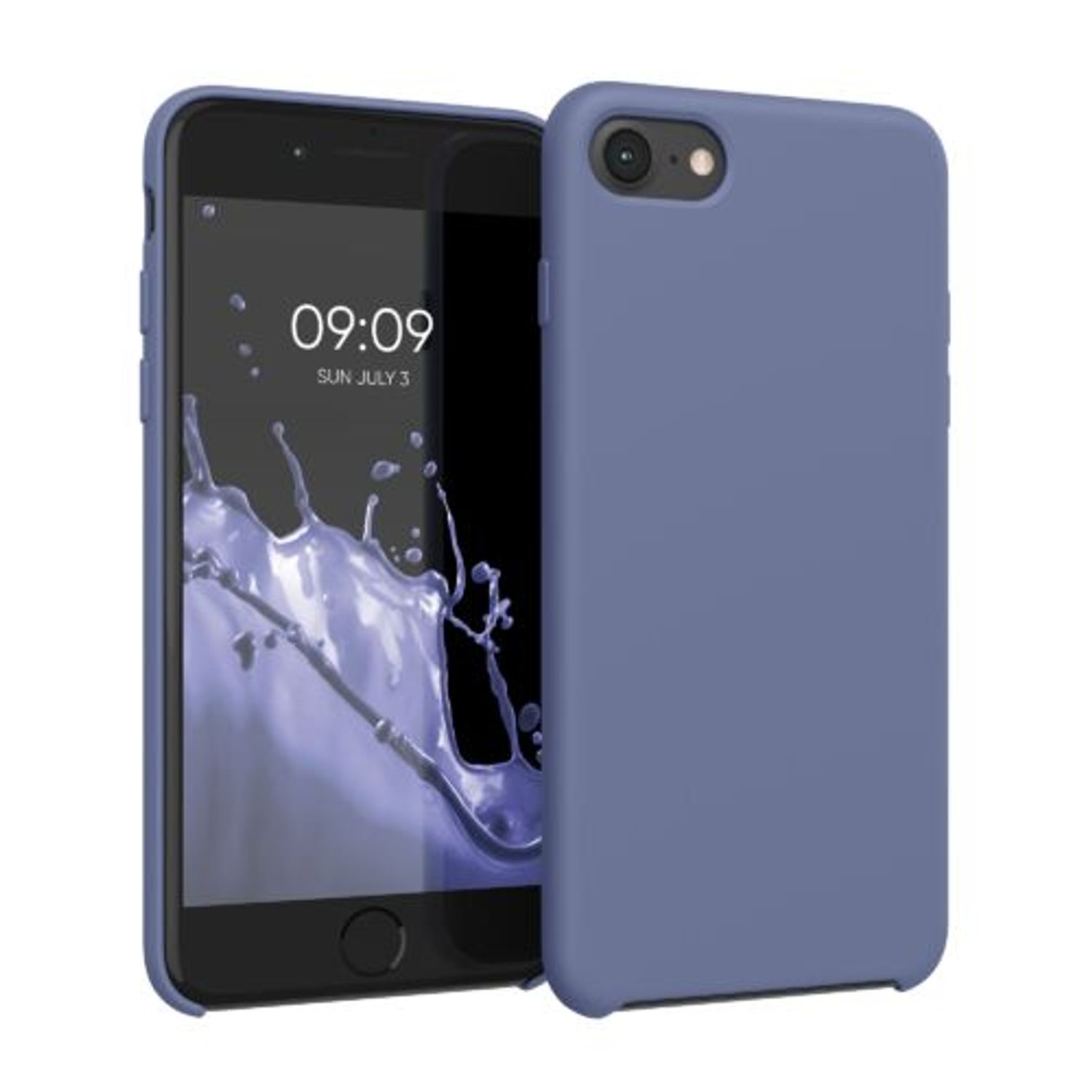 Husa pentru iPhone 8/iPhone 7/iPhone SE 2, Silicon, Albastru, 40225.168 fotografia produsului