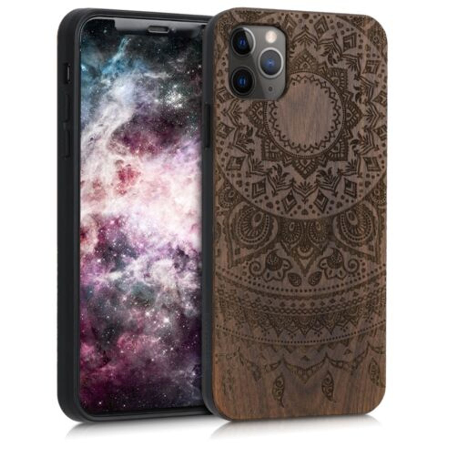 Husa pentru Apple iPhone 11 Pro Max, Lemn, Maro, 49800.03 fotografia produsului