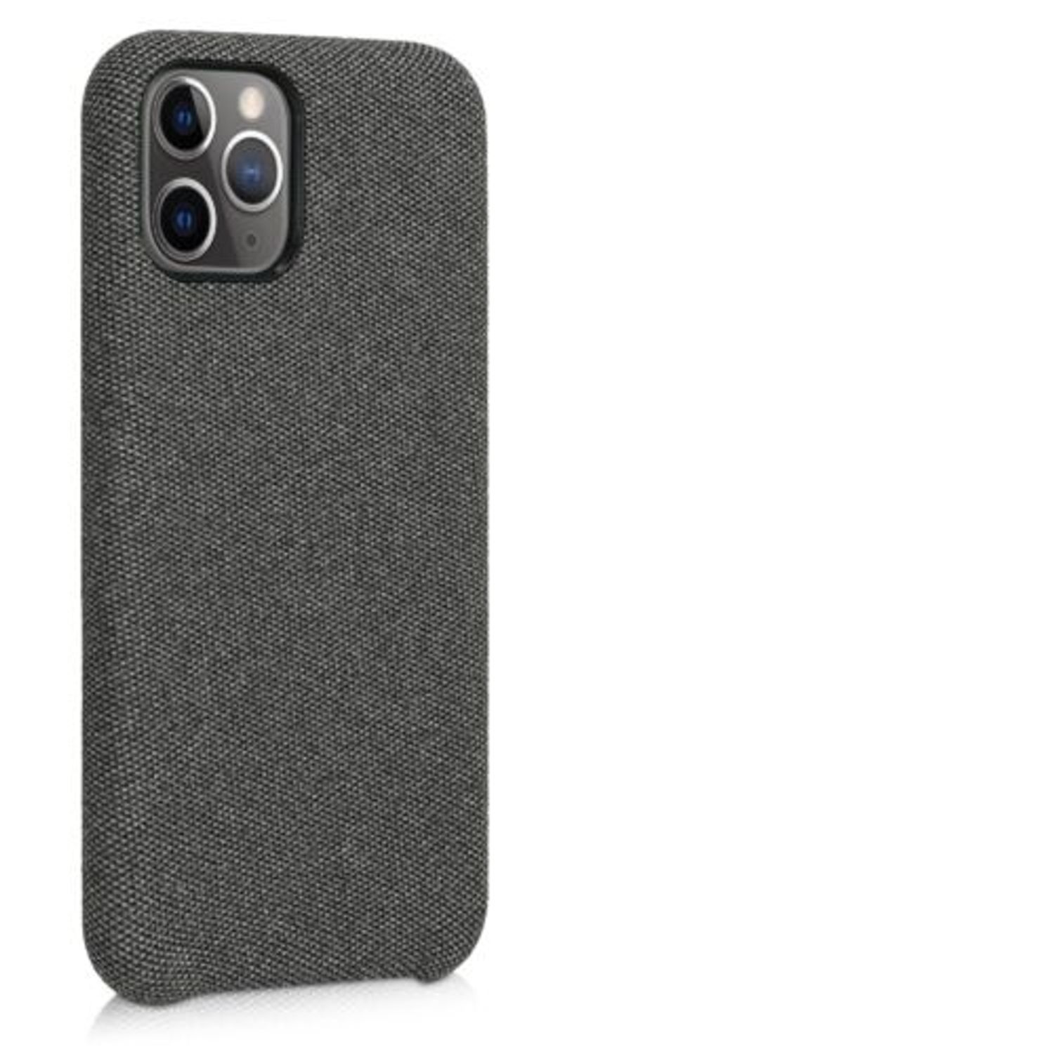 Husa pentru Apple iPhone 11 Pro Max, Textil, Gri, 49806.22 fotografia produsului View 7 L