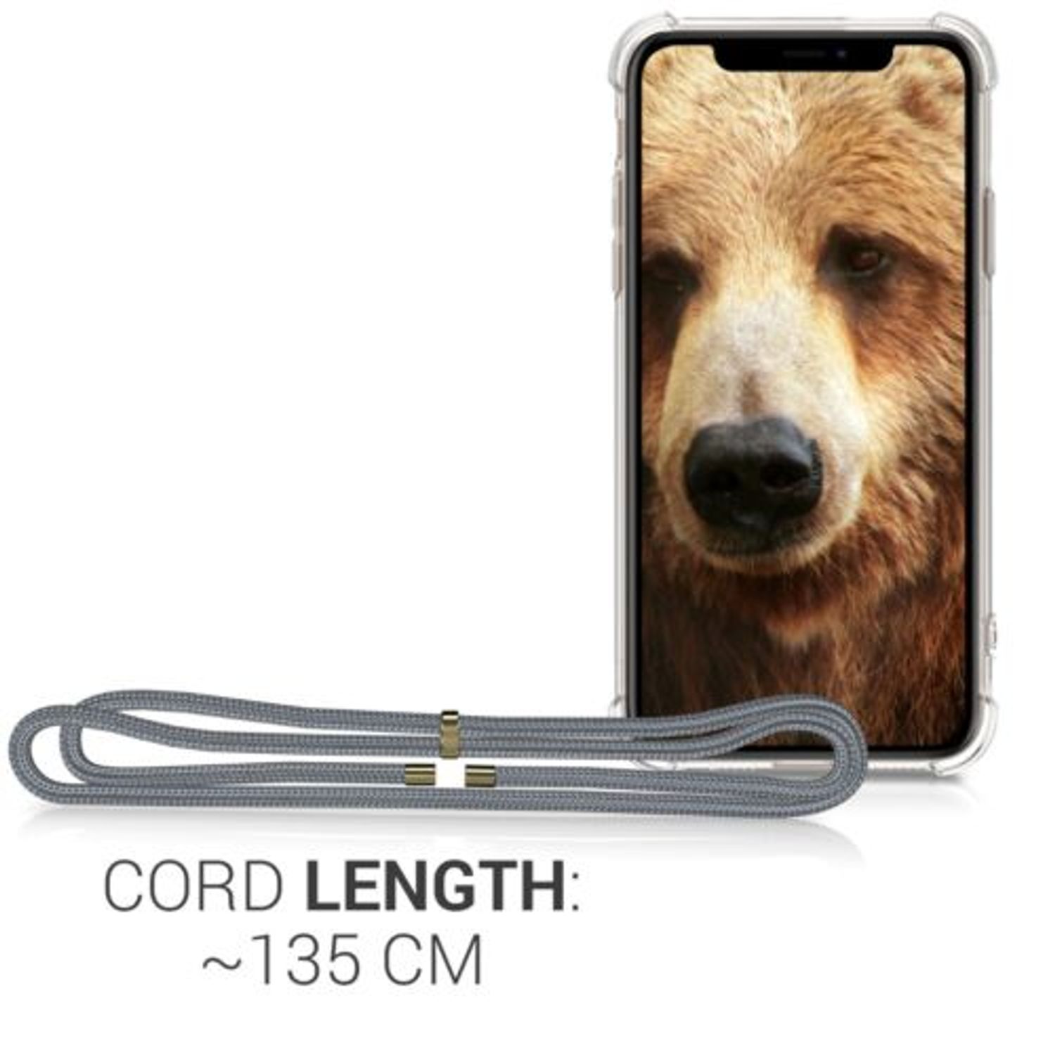 Husa pentru Apple iPhone 11 Pro Max, Silicon, Transparent, 49741.02 fotografia produsului View 5 L