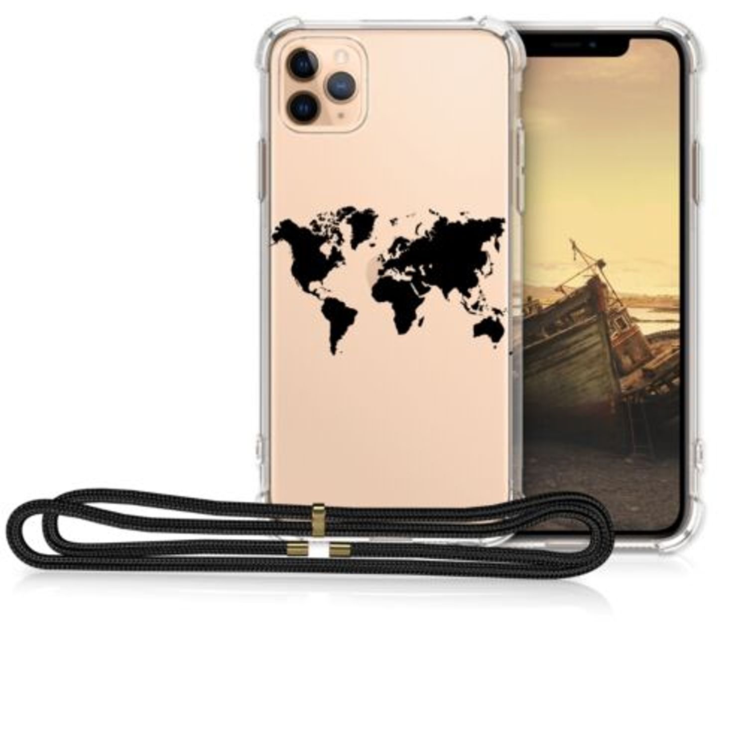 Husa pentru Apple iPhone 11 Pro Max, Silicon, Negru, 49745.01 fotografia produsului View 8 L