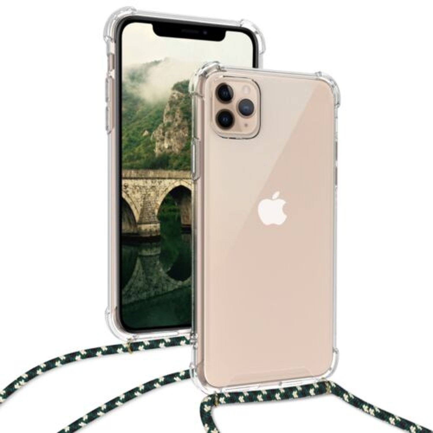 Husa pentru Apple iPhone 11 Pro Max, Silicon, Transparent, 49741.04 fotografia produsului View 5 L