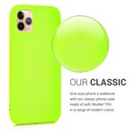 Husa pentru Apple iPhone 11 Pro Max, Silicon, Galben, 49782.75 fotografia produsului View 4 S
