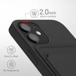 Husa pentru iPhone 12 Mini, Silicon, Negru, 55111.01 fotografia produsului View 8 S